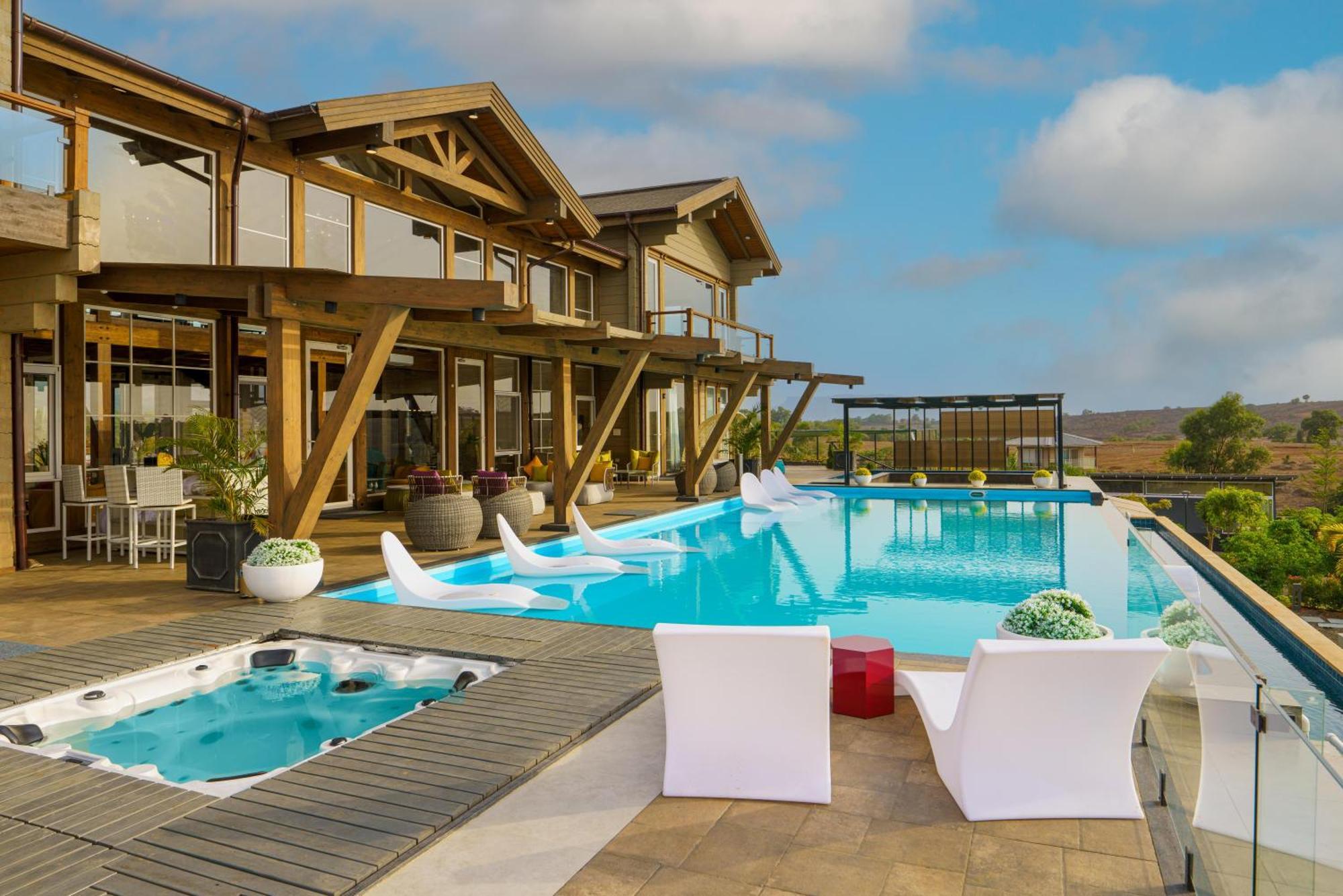 Ama Stays & Trails Chalet 1228 - Kusur, Kamshet Lonavala Buitenkant foto